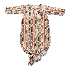 Kate Quinn Rainbow Boho Baby Knotted Gown